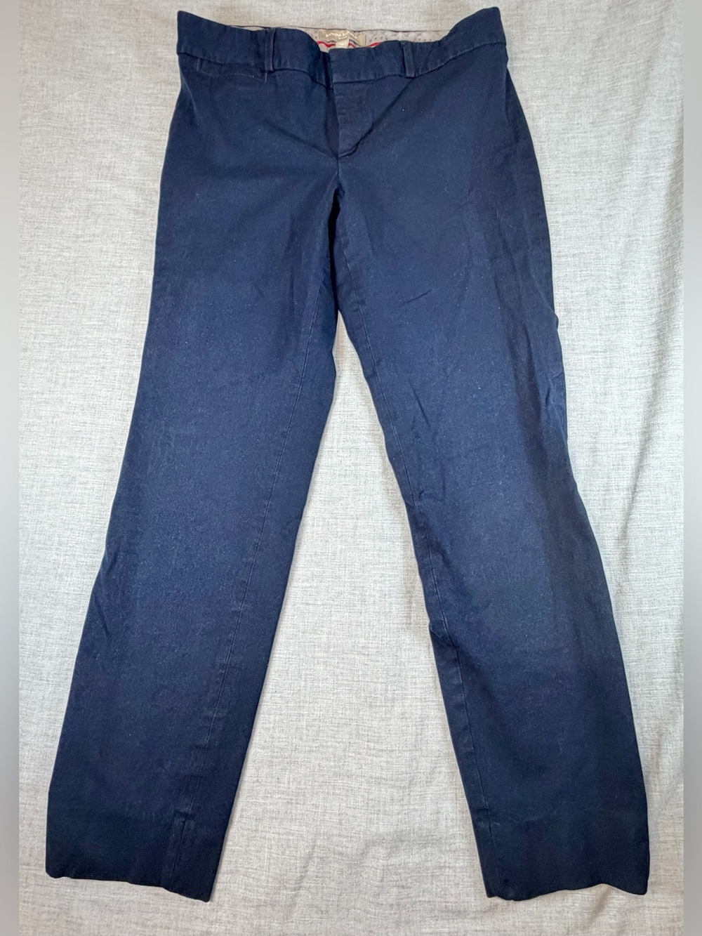 Banana Republic Navy Straight-Leg Pants